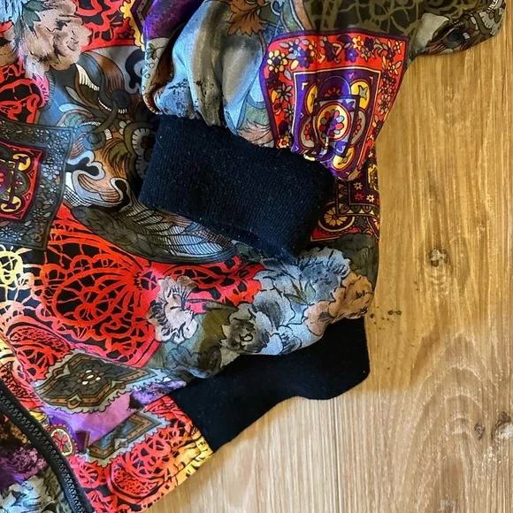 Vintage 80s Bomber Jacket L - Picture 5 of 7